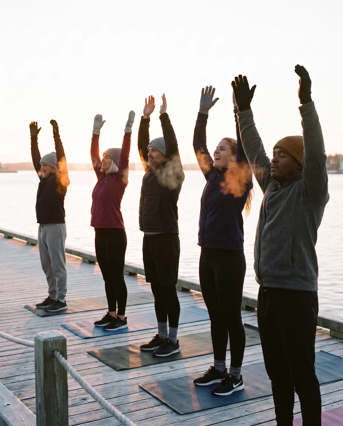 A Pod of men and women at the Mind + Mobility